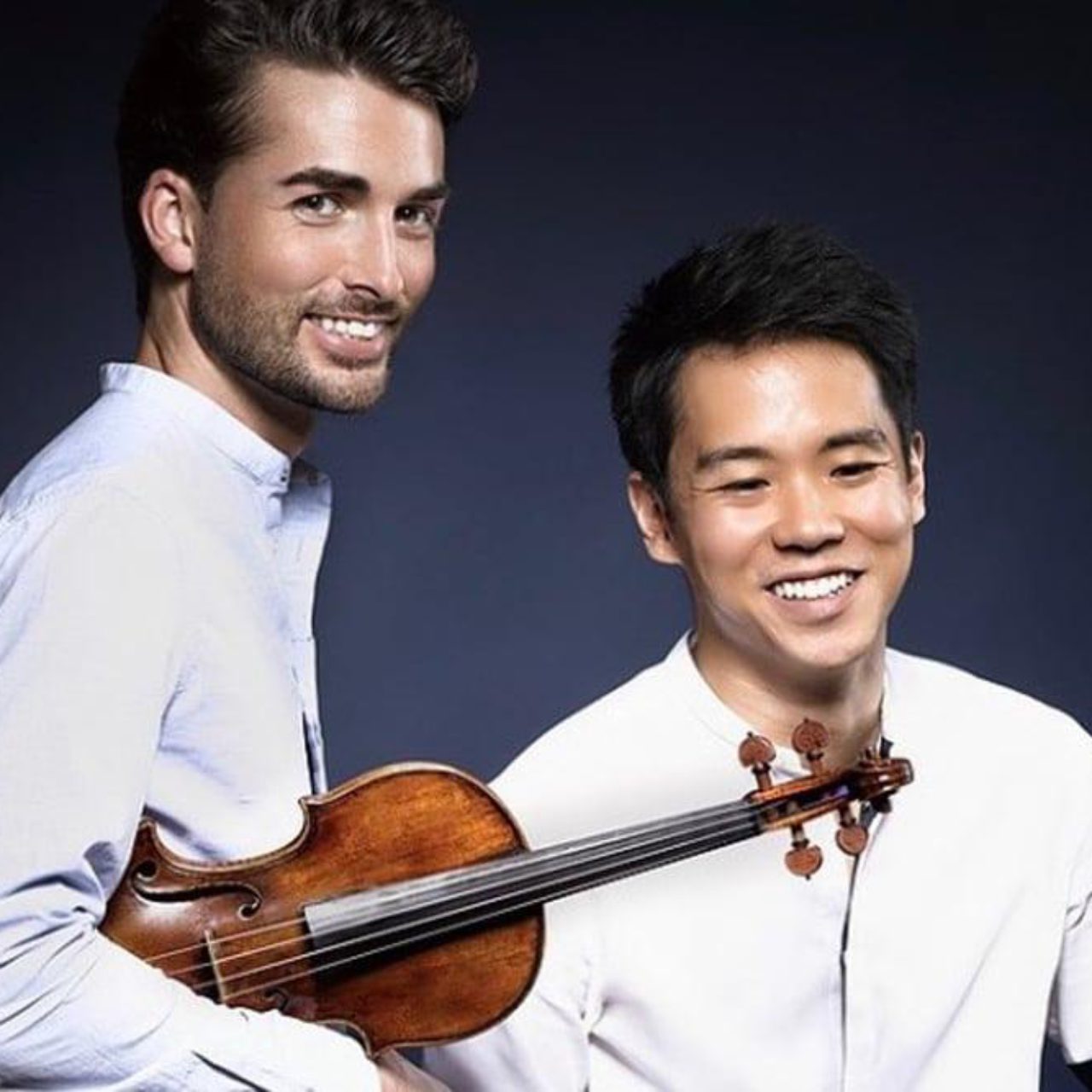 Niek Baar (viool) en Ben Kim (piano)