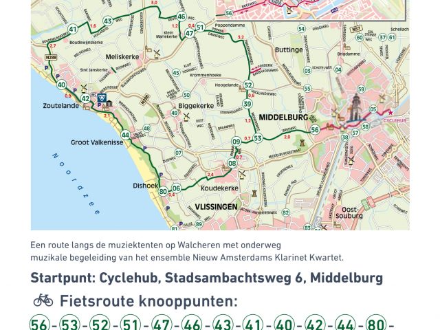 Pak u fiets, Spotify in de oren en fiets de Zeeland Muziektent Fietstour van 2017!