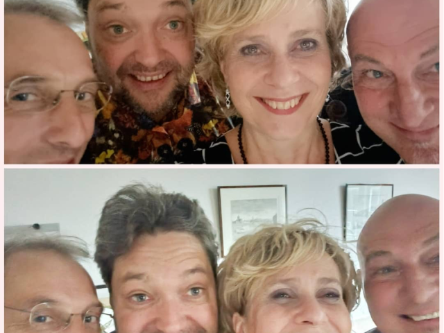 Johanette Zomer en Mike Boddé in “ De Grote Oversteek.”