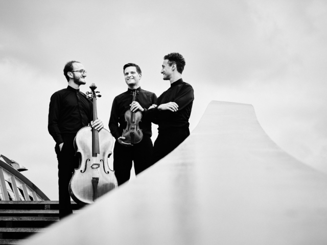 BUSCH TRIO MET MATHIEU VAN BELLEN IN VLISSINGEN.