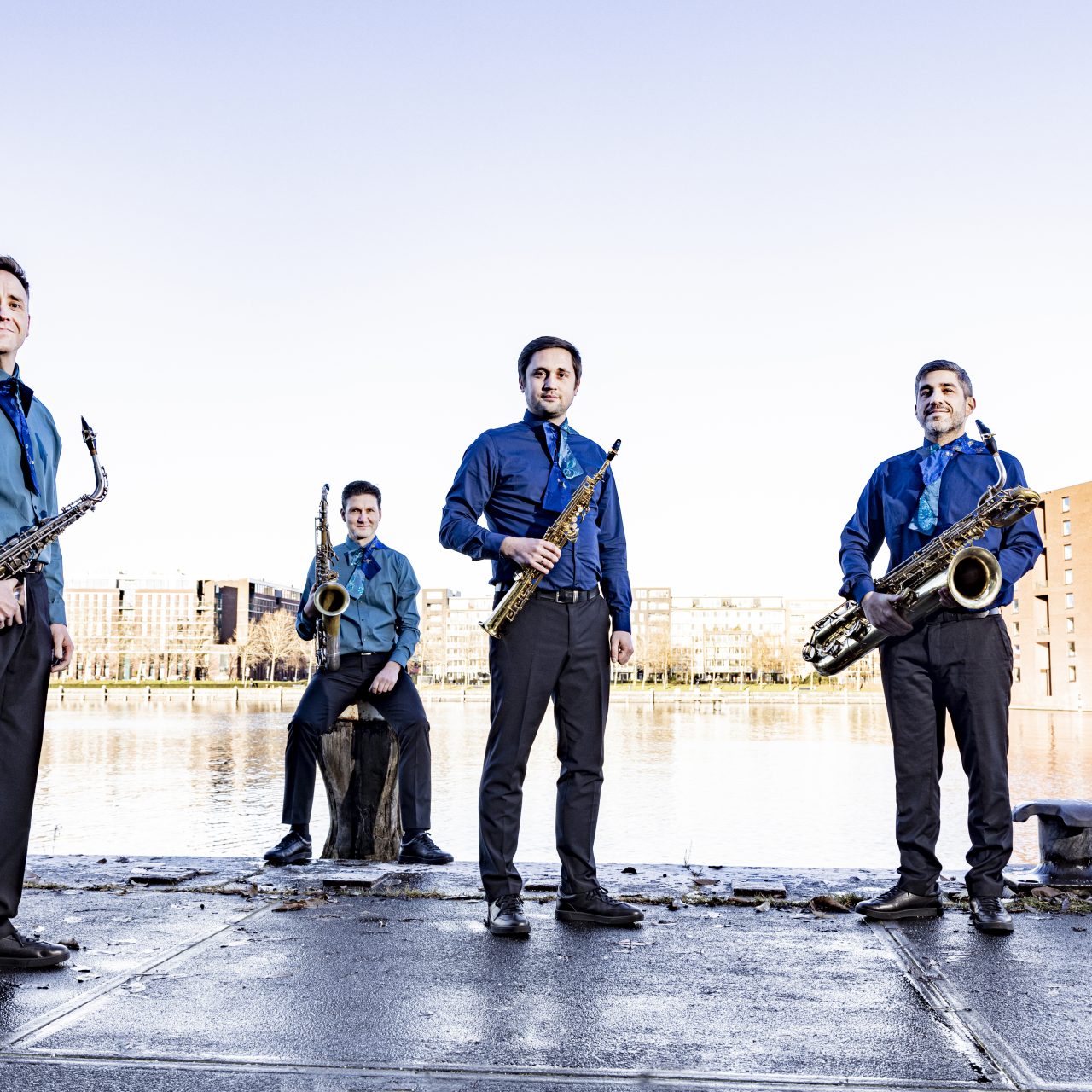 Amstel Quartet (vier saxofoons)